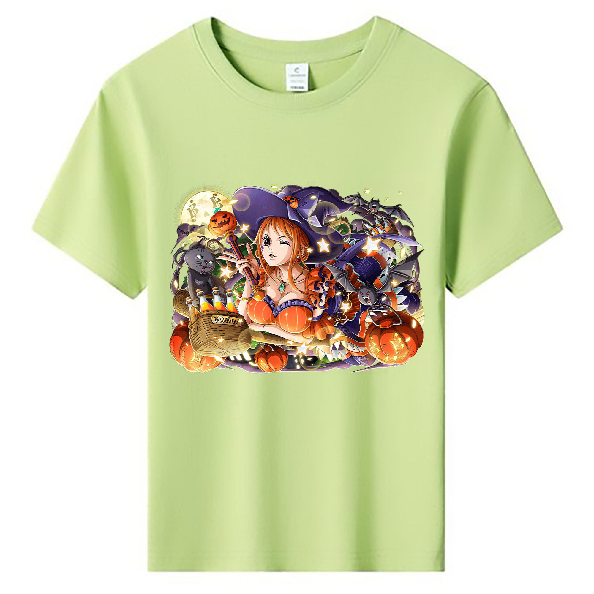 ワンピース ナミ ONE PIECE Nami 綿100％キッズTシャツ（フロントプリント）